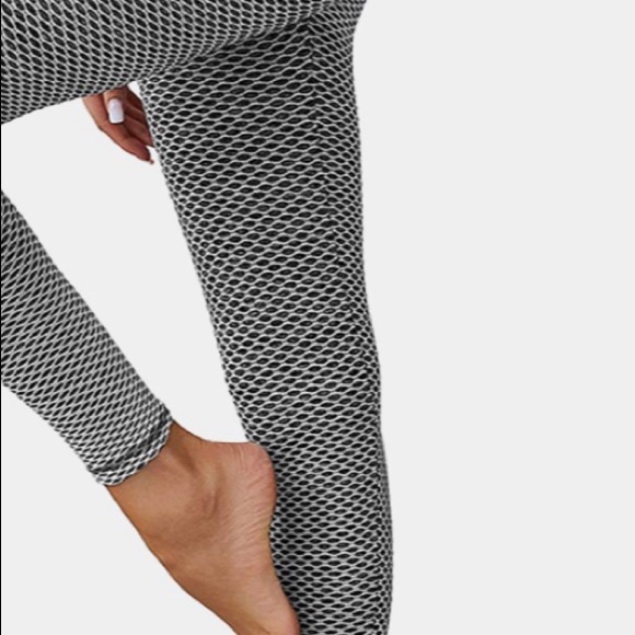 NWT women’s tik tok leggings grey size M - Picture 2 of 4